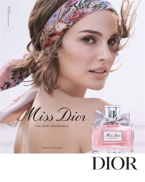 who does the commercial for miss dior